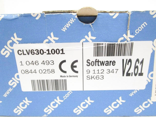 SICK CLV630-1001 1046493 18-30VDC NSMP