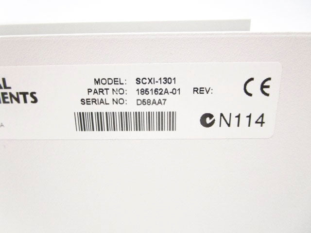 NATIONAL INSTRUMENTS 185162A-01 SCXI-1301 NSMP