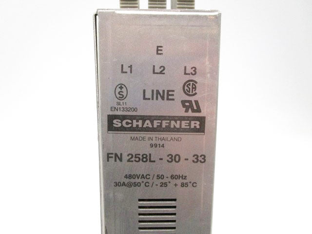 SCHAFFNER FN258L-30-33 480VAC 30A UNMP