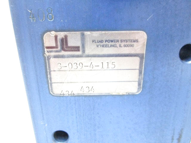 FLUID POWER SYSTEMS 3-039-4-115 434 UNMP