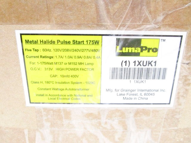 LUMAPRO 1XUK1 480V 1.7A NSMP
