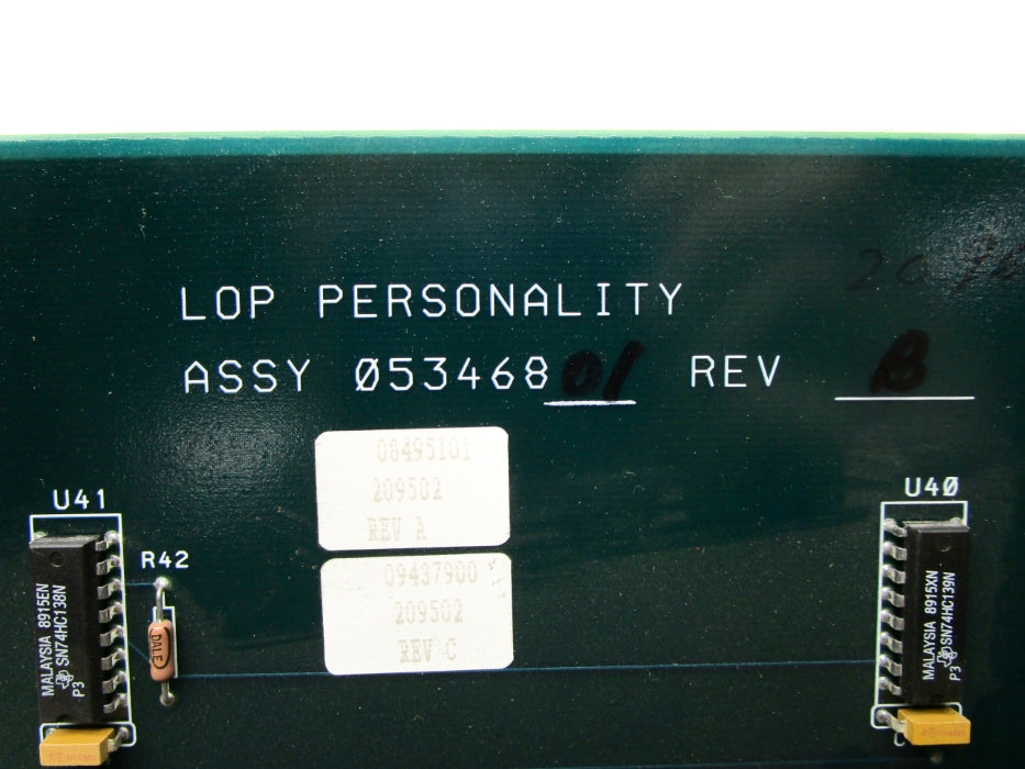 MEASUREX 05346801 REV. A UNMP