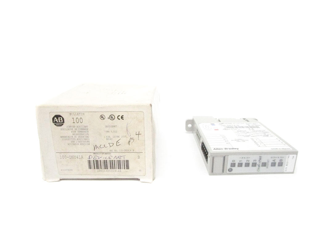 ALLEN BRADLEY 100-DNY41R SER. B 120VAC 5A F/W 5.002 (WH) NSMP