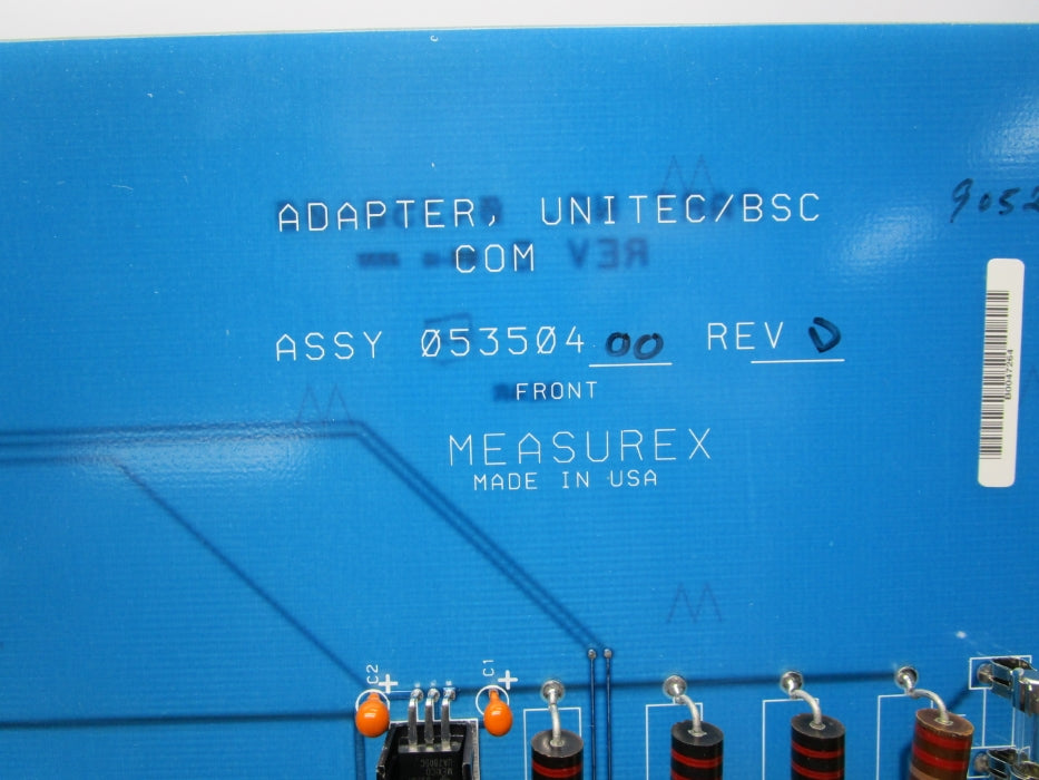 MEASUREX 05350400 REV. D NSNP