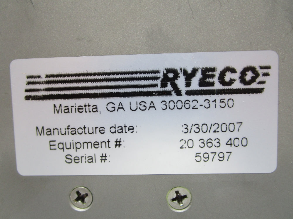 RYECO 20363400 NSNP
