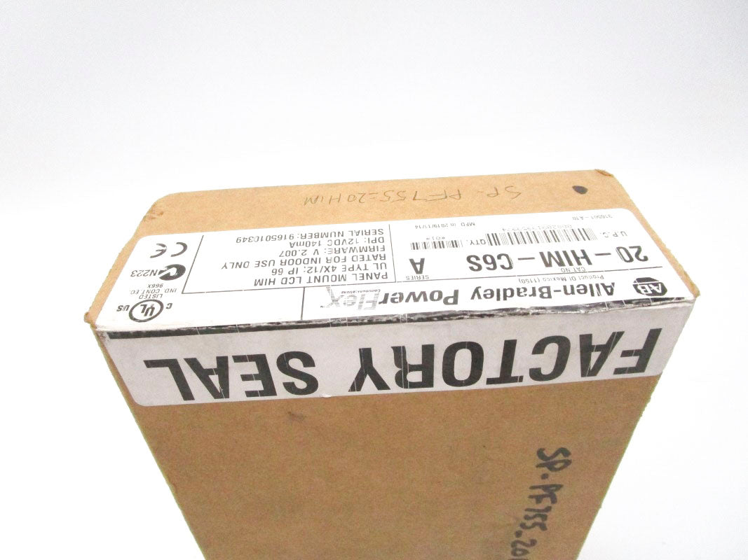 ALLEN BRADLEY 20-HIM-C6S SER. A 12VDC F/W 2.007 DATE: 2019 NSFS