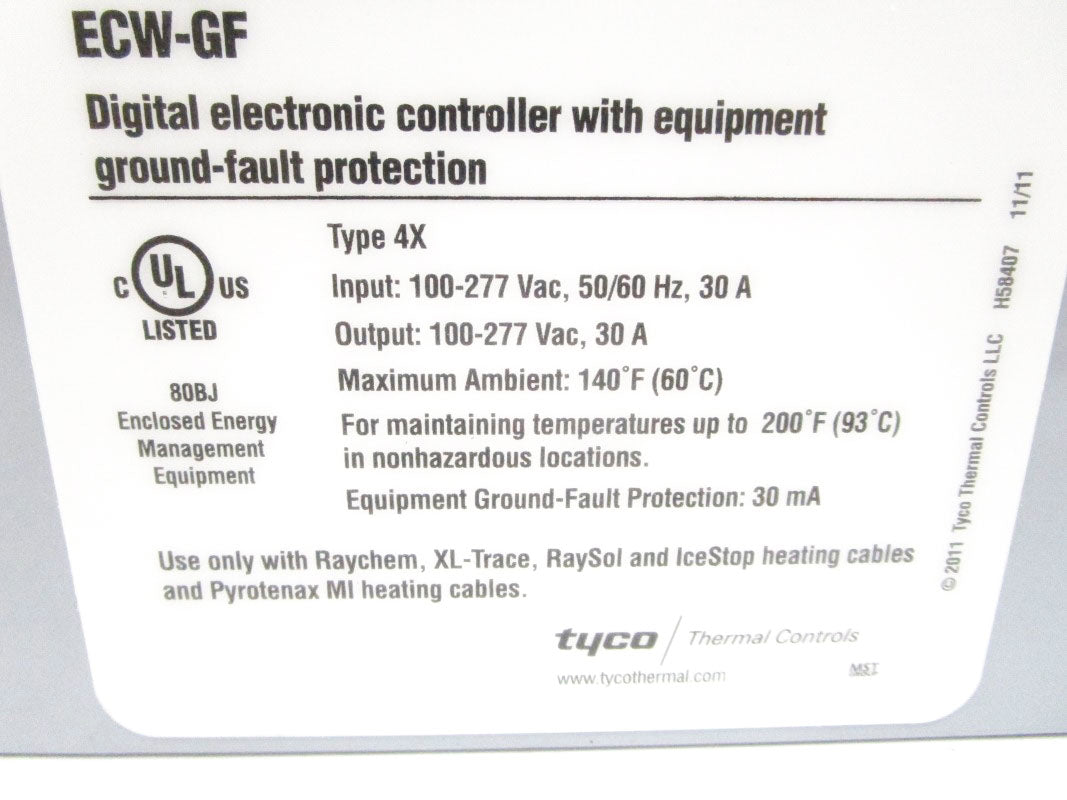 DIGITRACE JBS-100-ECW-A 100-277VAC 30A NSMP