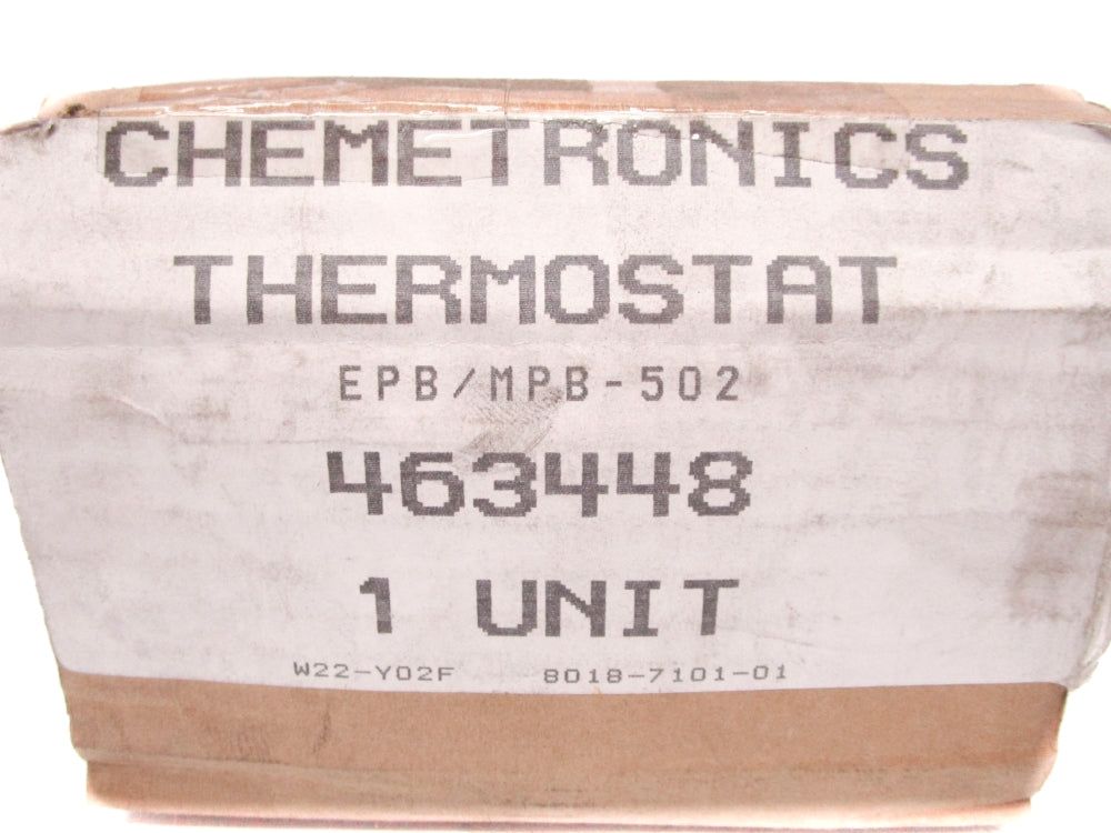 CHEMETRONICS EPB/MPB-502 W22-Y02F NSMP