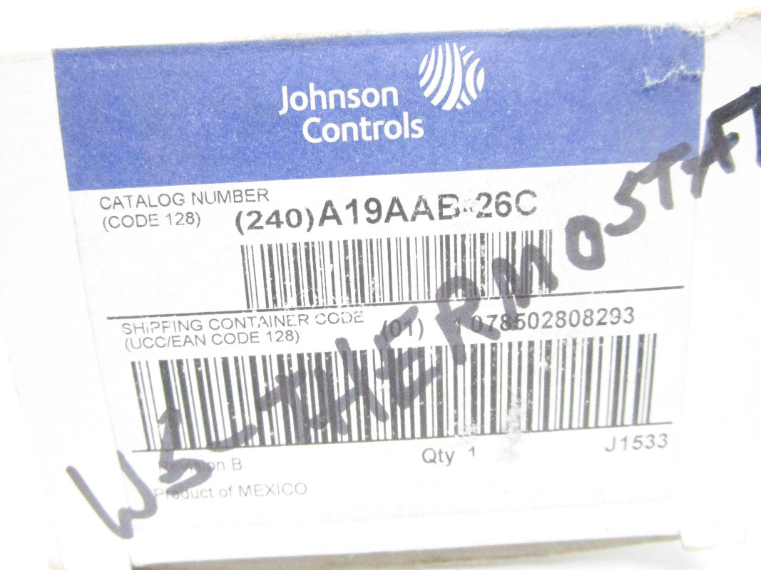 JOHNSON CONTROLS A19AAB-26C NSMP