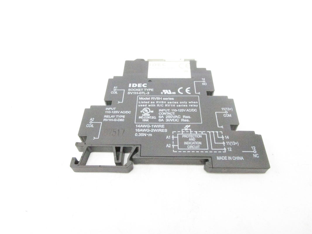 IDEC RV8H RV1H-G-D60 115VAC 6A NSNP