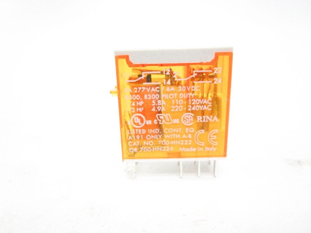 ALLEN BRADLEY 700-HK32A1 SER. B  12VAC 5.8A (W/H) NSMP