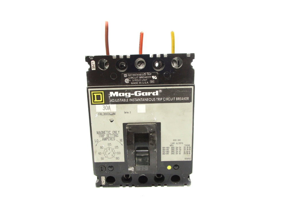 SQUARE D FAL3603013M 30A 600VAC SER. 2 (GREY) UNMP