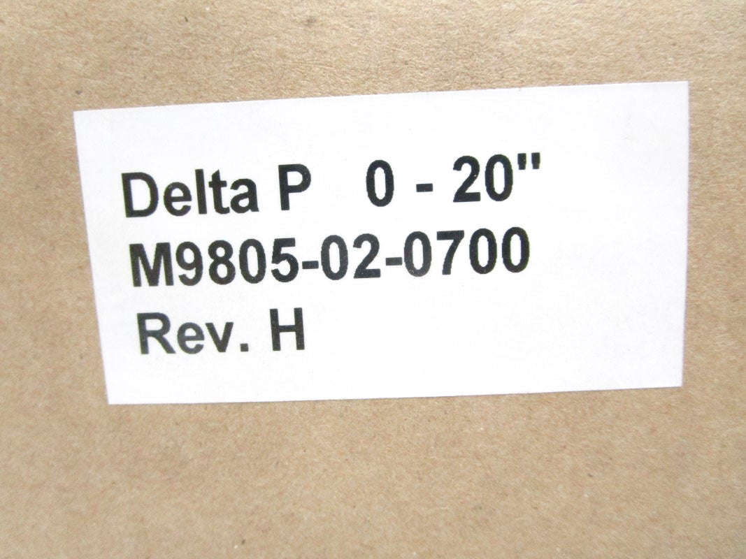 DELTA P M9805-02-0700 115/230VAC 0.08A REV. H NSMP
