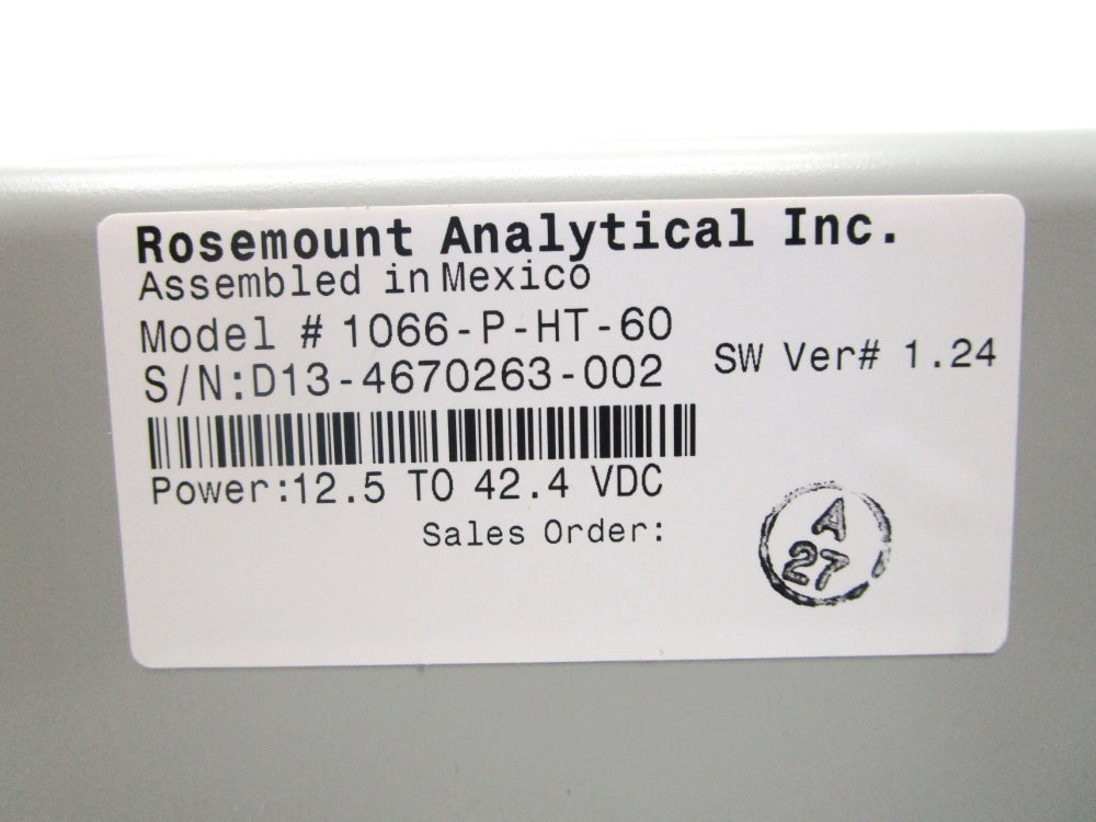 ROSEMOUNT 1066-P-HT-60 NSMP