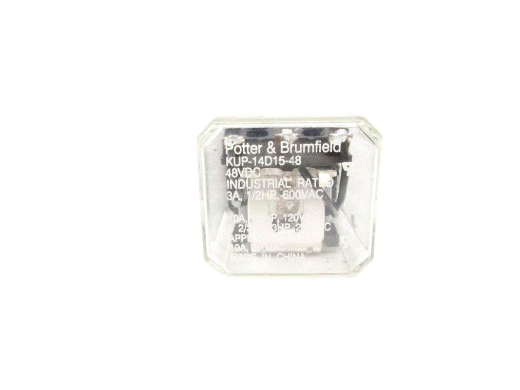 POTTER&BRUMFIELD KUP-14D15-48 48VDC 3A NSNP