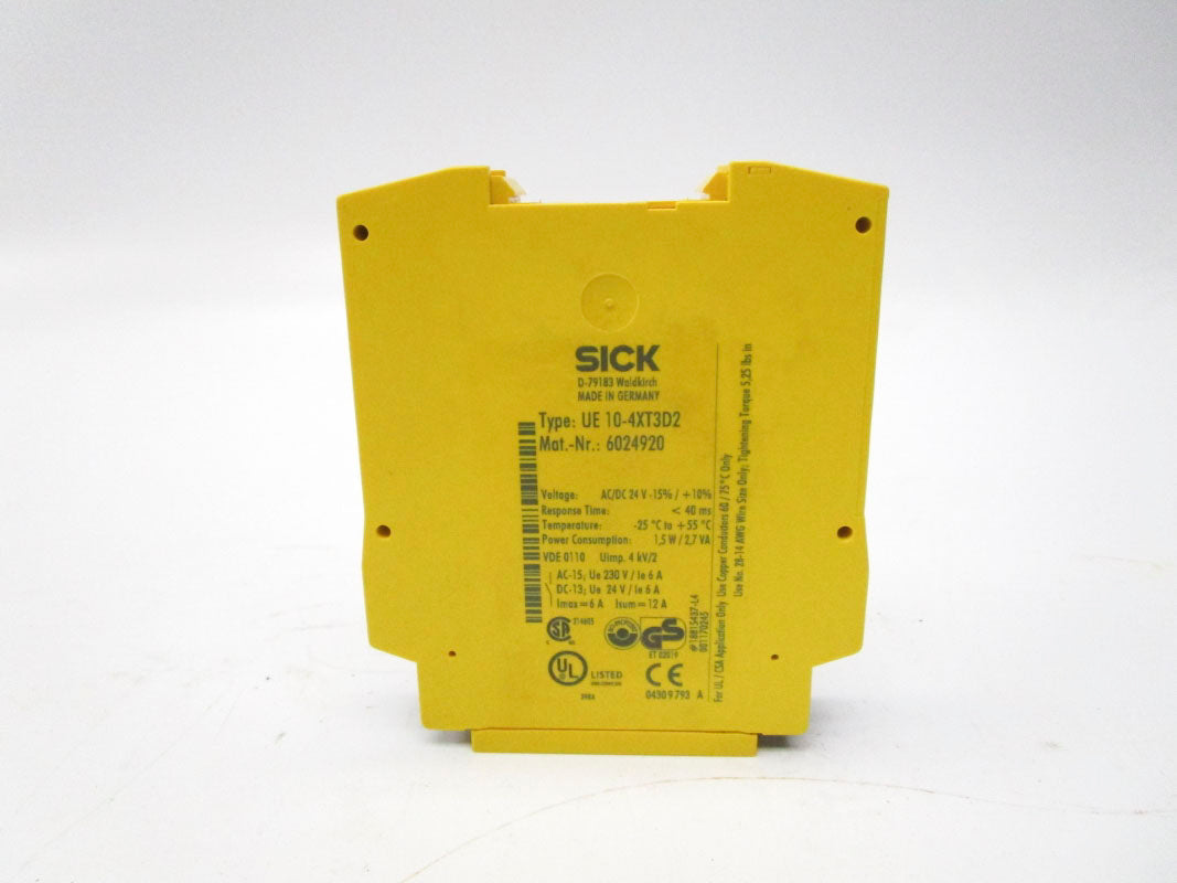 SICK UE10-4XT3D2 6024920 24VAC/DC 6A NSNP
