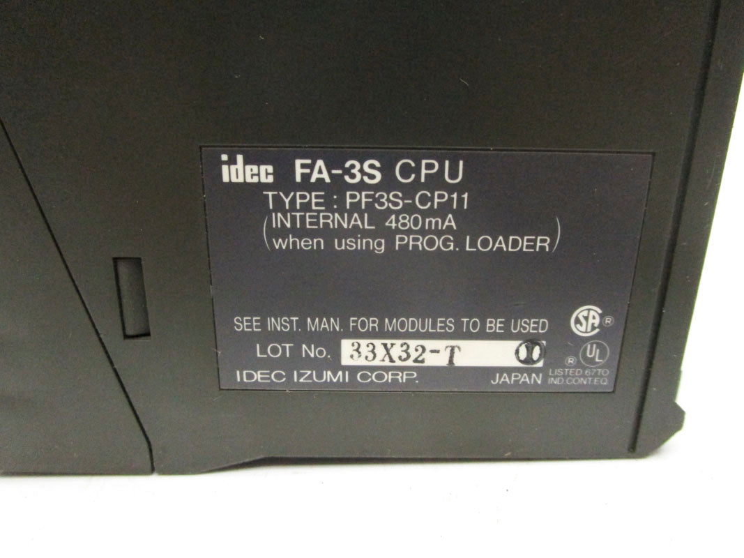 IDEC PF3S-CP11 UNMP
