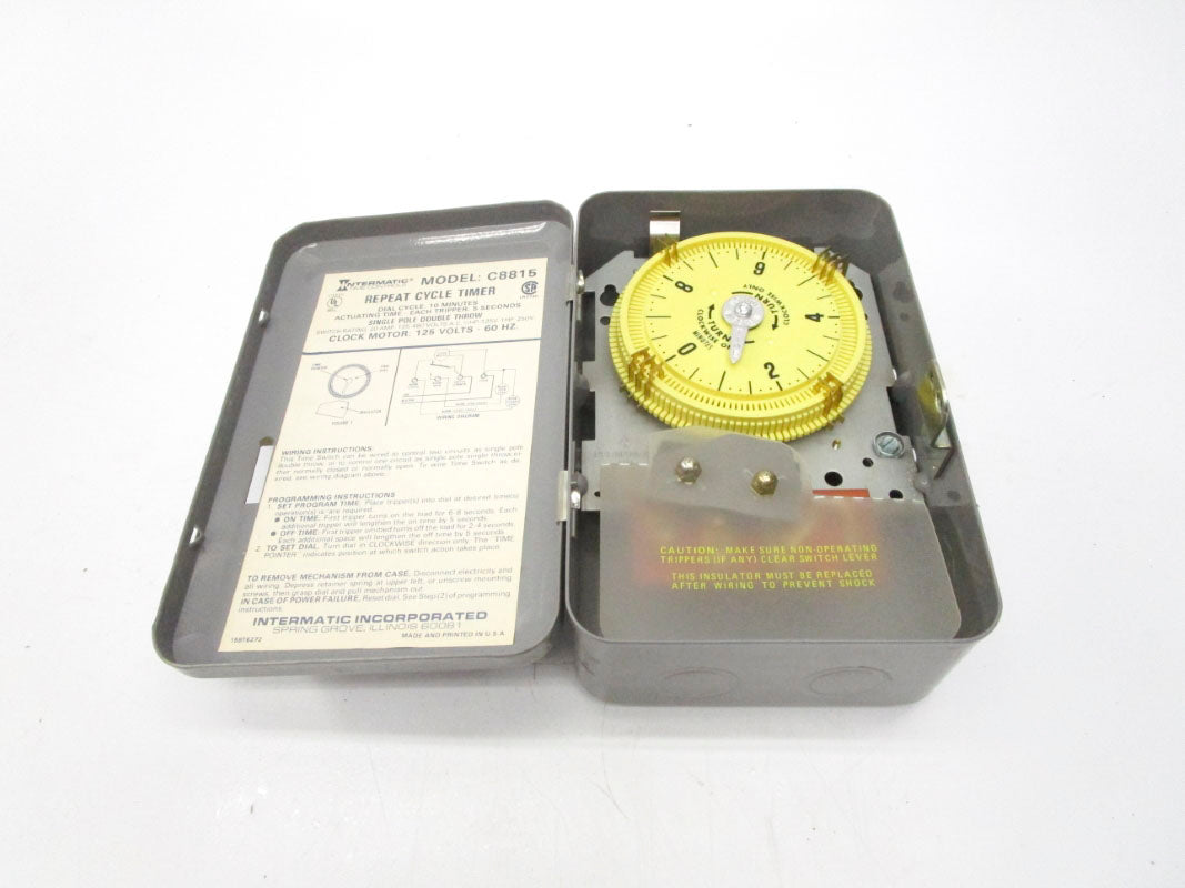 INTERMATIC C8815 125VAC 10M NSNP