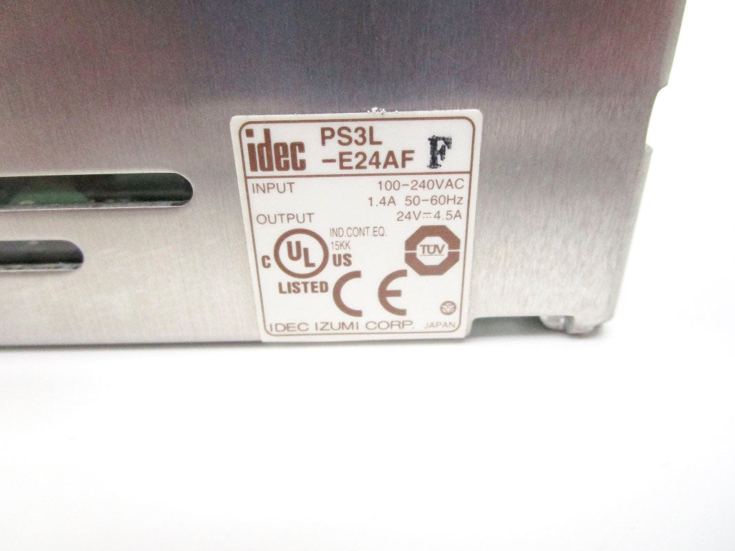 IDEC PS3L-E24AFF 100-240VAC 1.4A NSNP