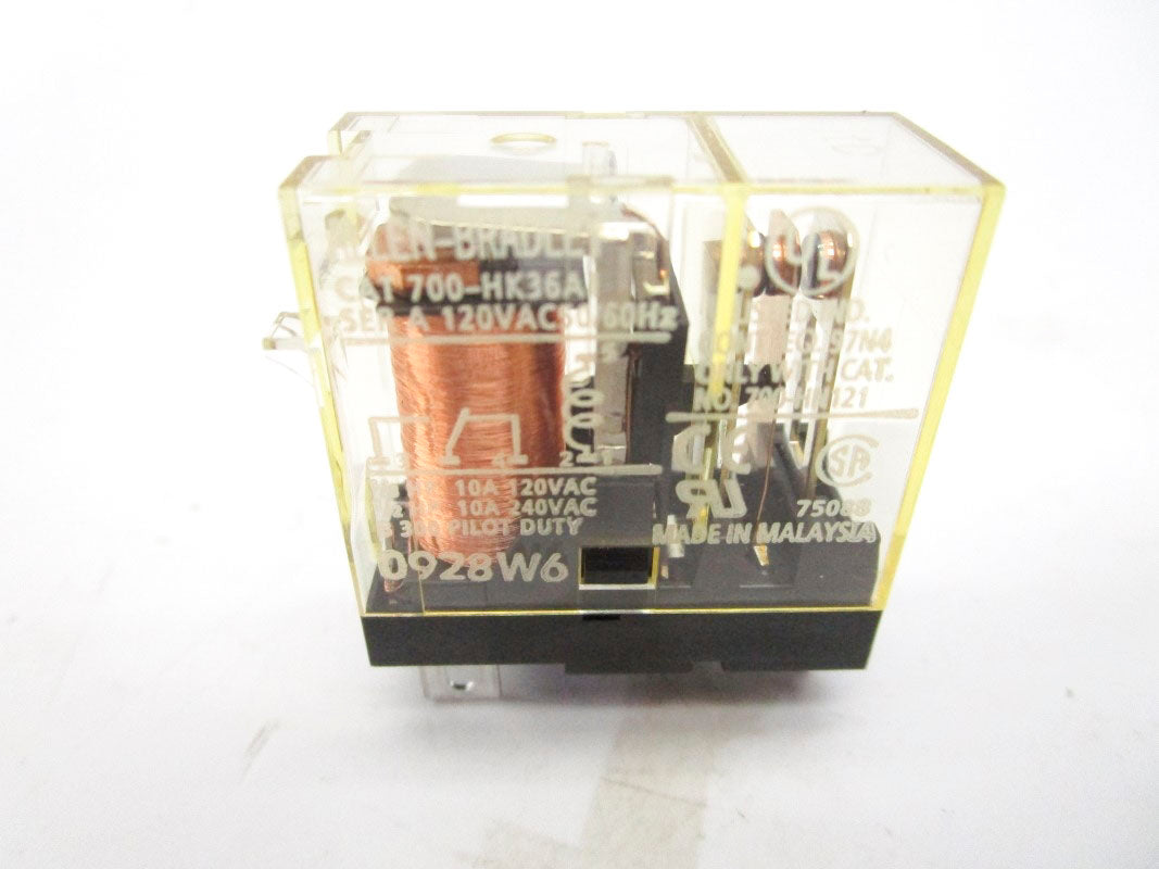 ALLEN BRADLEY 700-HK36A1 SER. A 120VAC 10A (GY/BL) NSMP