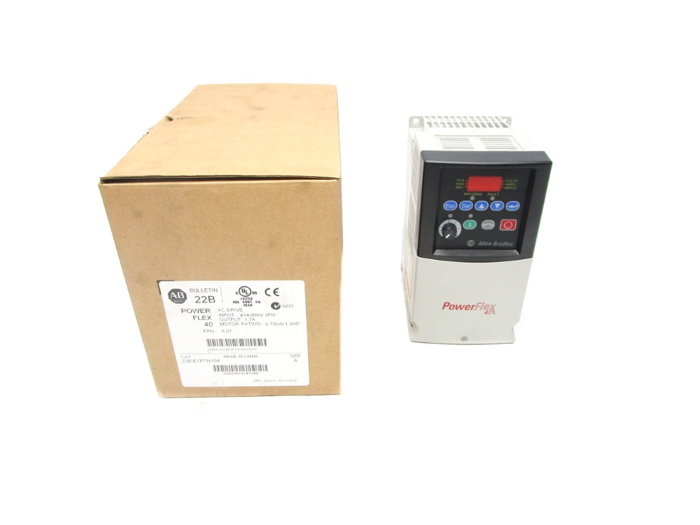 ALLEN BRADLEY 22B-E1P7N104 SER.A F/W 6.01 NSMP