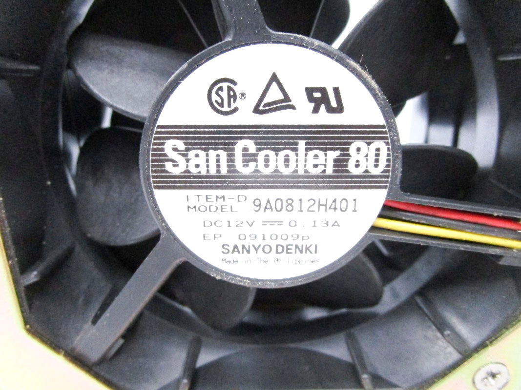 SANYO DENKI 9A0812H401 12VDC 0.13A (AS PICTURED) NSNP