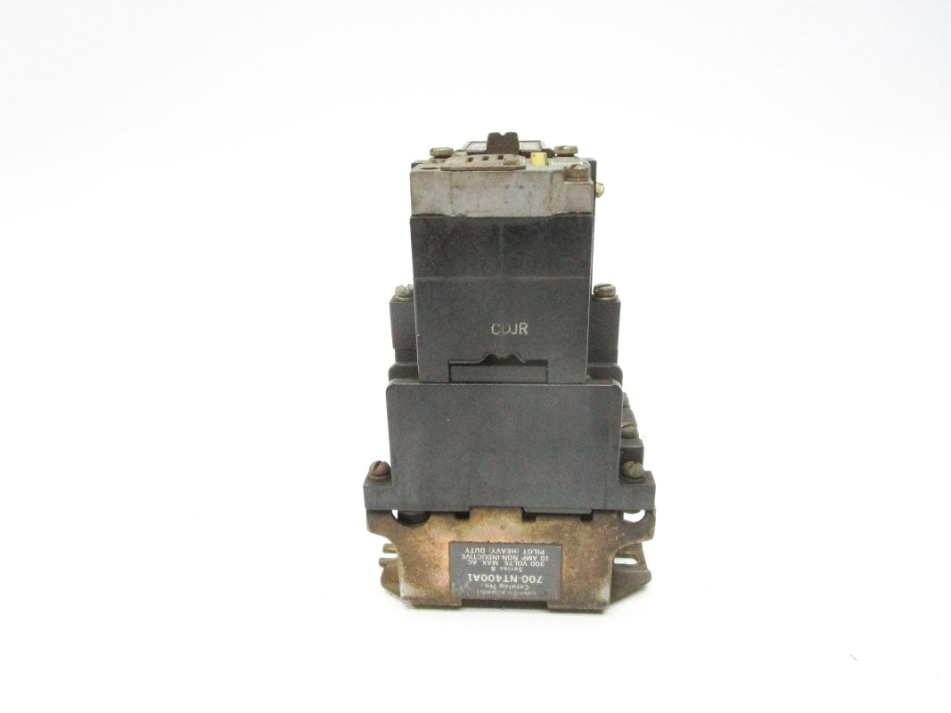 ALLEN BRADLEY 700-NT400A1 SER. B 110/120V 10A (AS PICTURED) UNMP