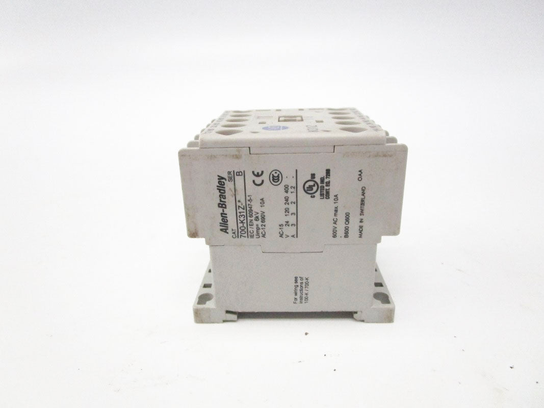 ALLEN BRADLEY 700-K31ZJ SER. B 24VDC 10A NSNP