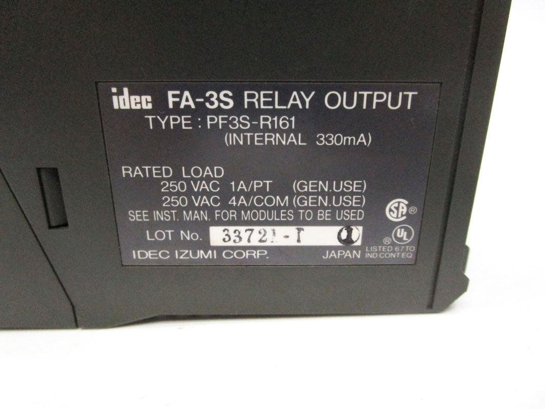 IDEC PF3S-R161 250VAC 4A UNMP