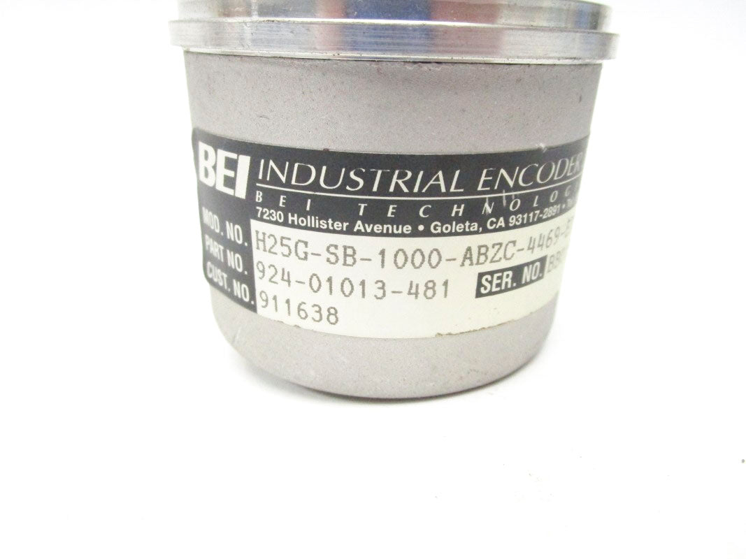 BEI H25G-SB-1000-ABZC-4469-ED25-S 924-01013-481 5VDC NSNP