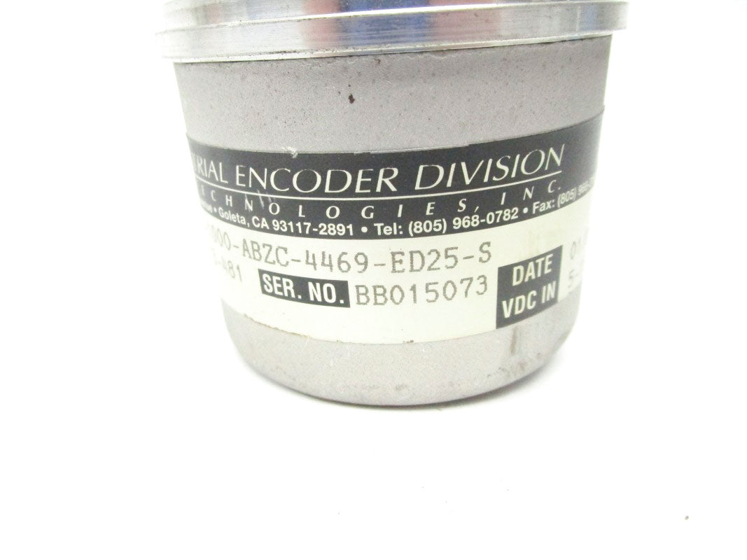 BEI H25G-SB-1000-ABZC-4469-ED25-S 924-01013-481 5VDC NSNP