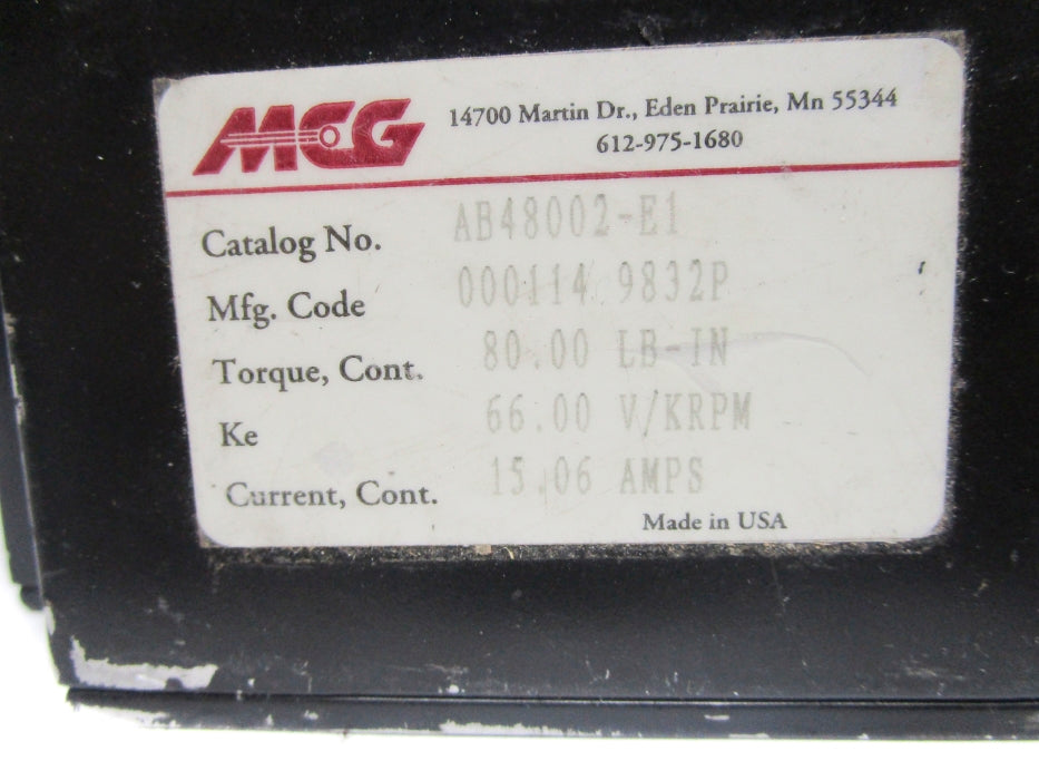 MCG AB48002-E1 NSNP