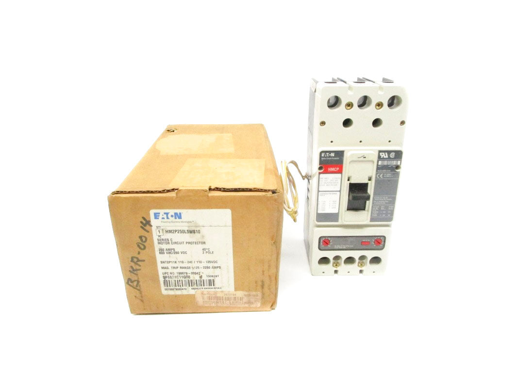 EATON HM2P250L5WS10 SER. C 600VAC 250A NSMP