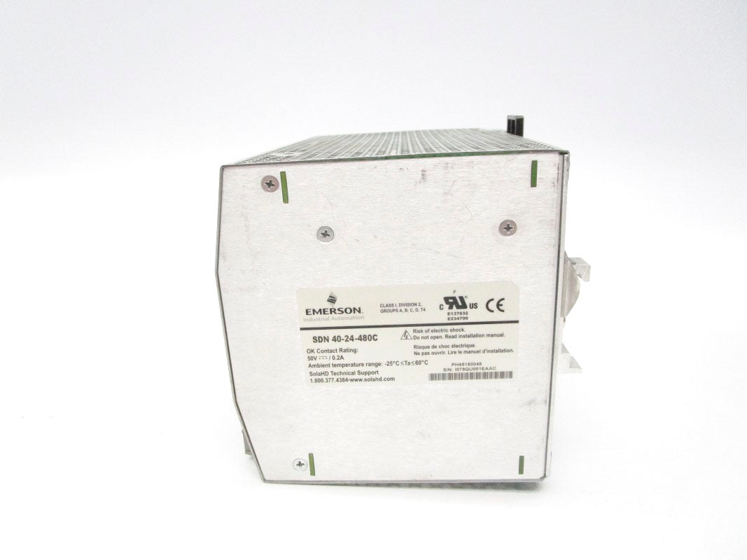 SOLA SDN40-24-480C 380-480V 1.6A UNMP