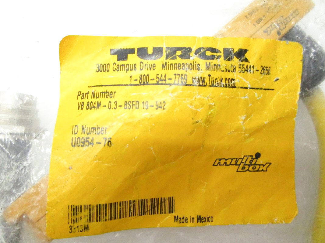 TURCK VB804M-0.3-BSFD19-942 U0954-76 NSMP