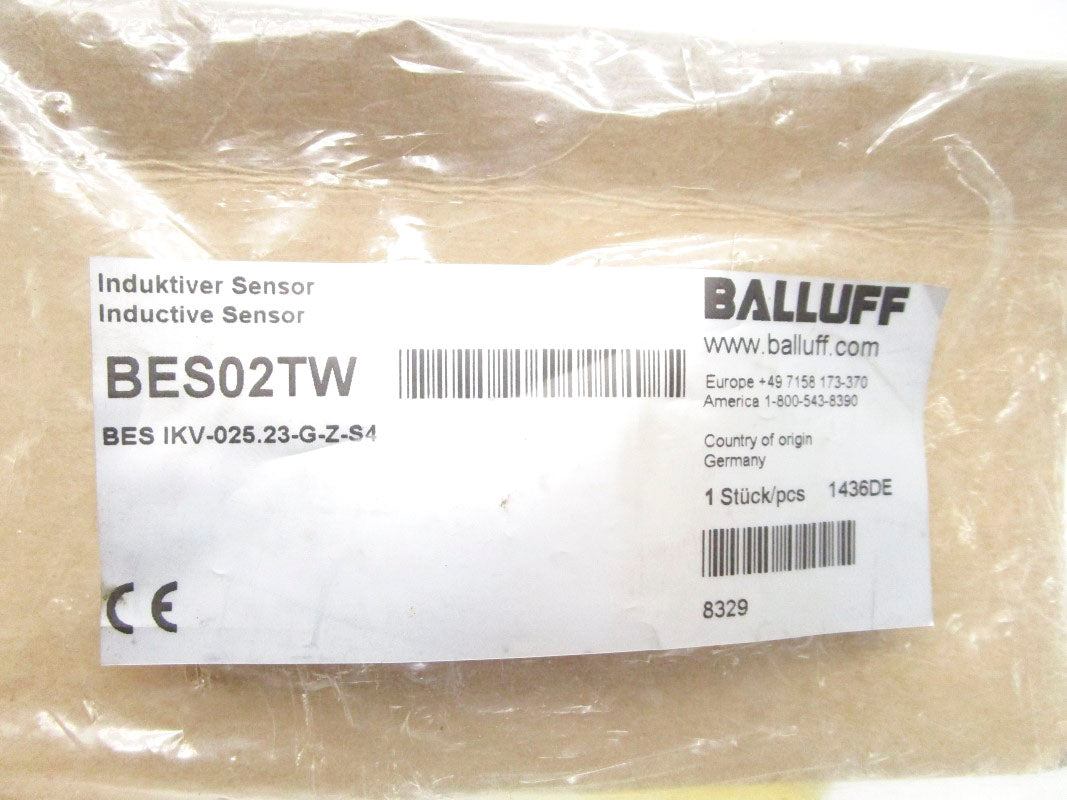 BALLUFF BESIKV-025.23-G-Z-S4 BES02TW 10-30VDC NSMP