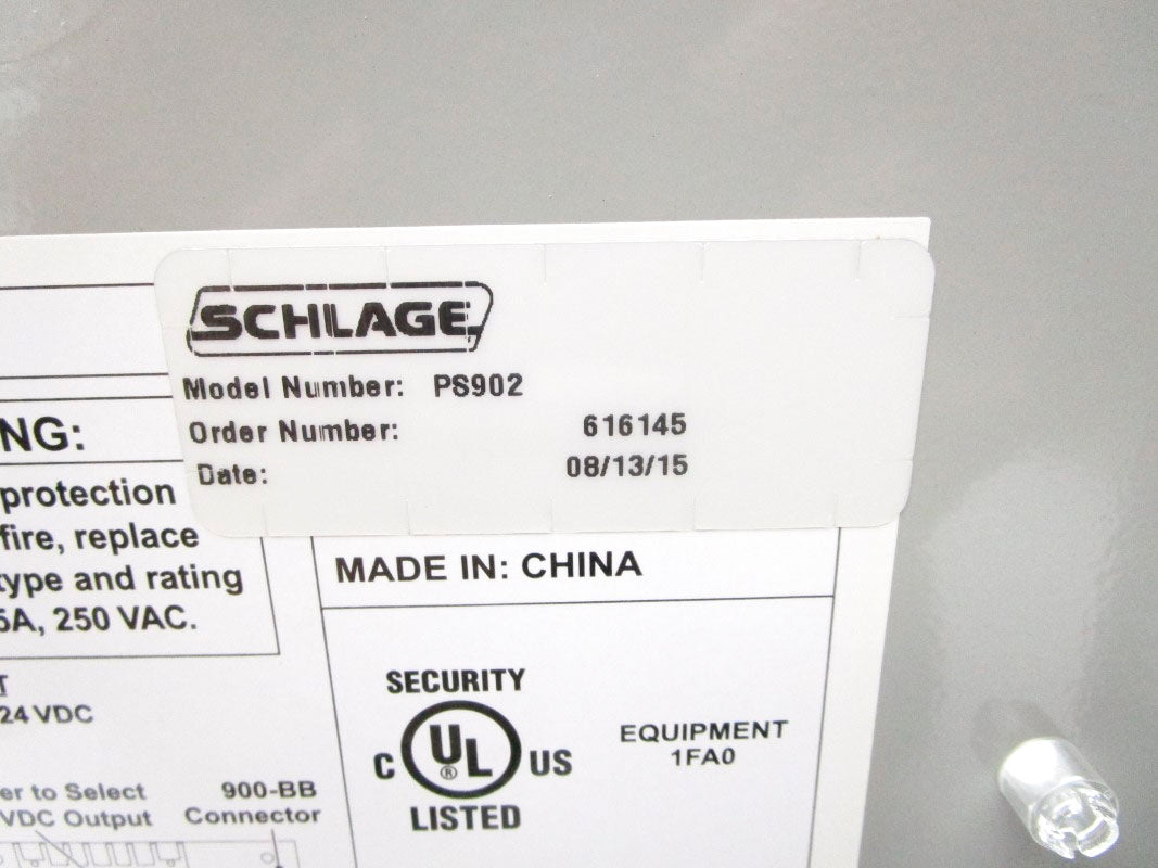 SCHLAGE PS902 12/24VDC 2A NSMP