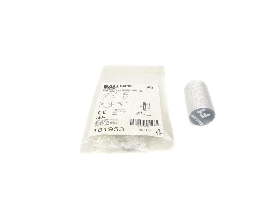 BALLUFF BESM30ML-PSC10A-S04G-W BES02KM 10-30VDC NSMP