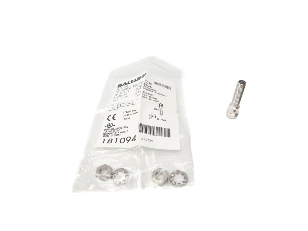 BALLUFF BESM08EE-PSC20B-S04G BES0148 10-30VDC NSMP