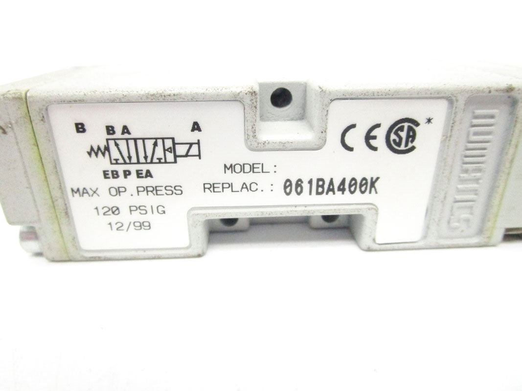 NUMATICS 061BA400K 120PSI UNMP