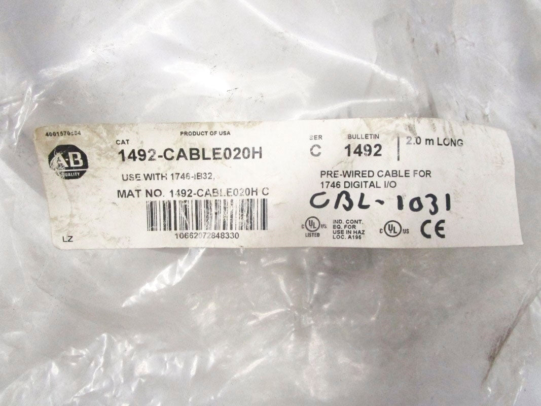 ALLEN BRADLEY 1492-CABLE020H SER. C NSMP