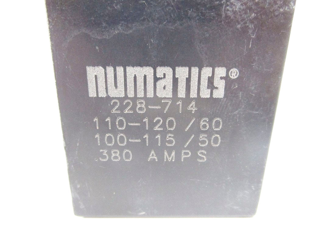 NUMATICS 228-714 110-120V 380A UNMP