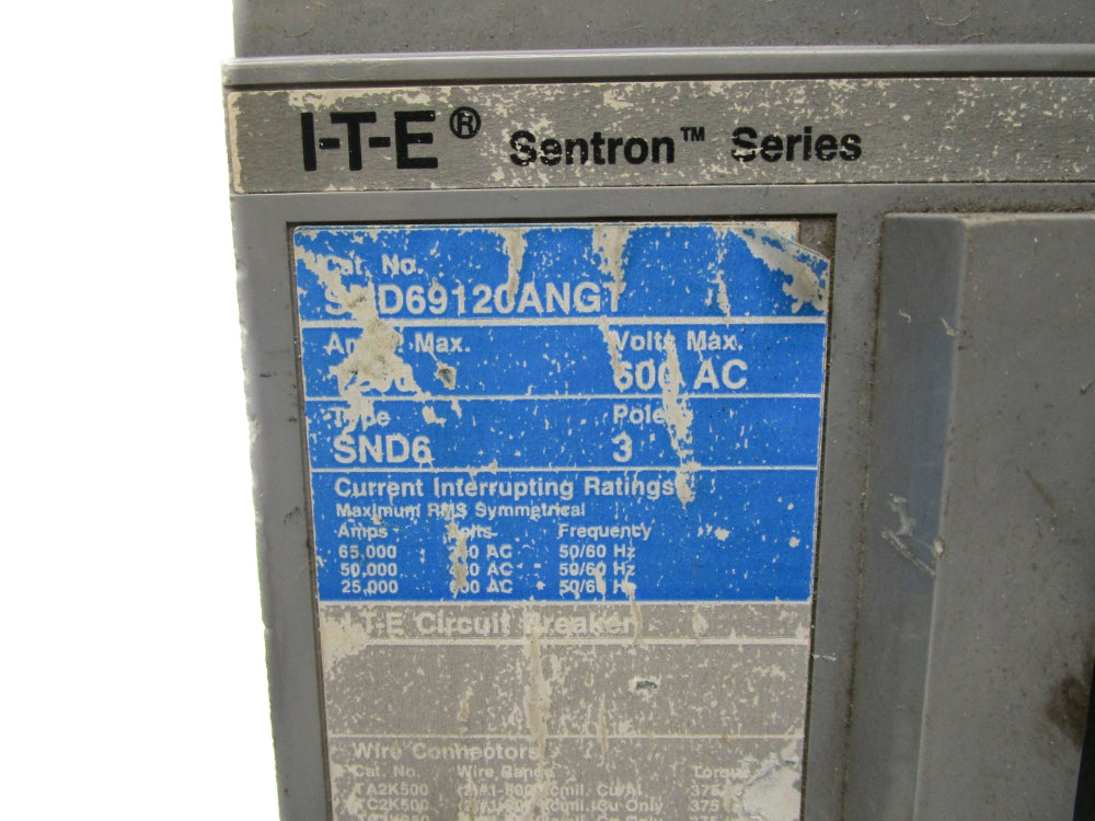 SIEMENS SND69120ANGT 1200A 600VAC UNMP