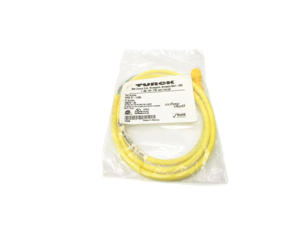 TURCK WKB3T-1/S90 250V 4A NSMP
