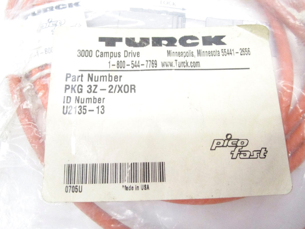 TURCK PKG3Z-2/X0R U2135-13 NSMP
