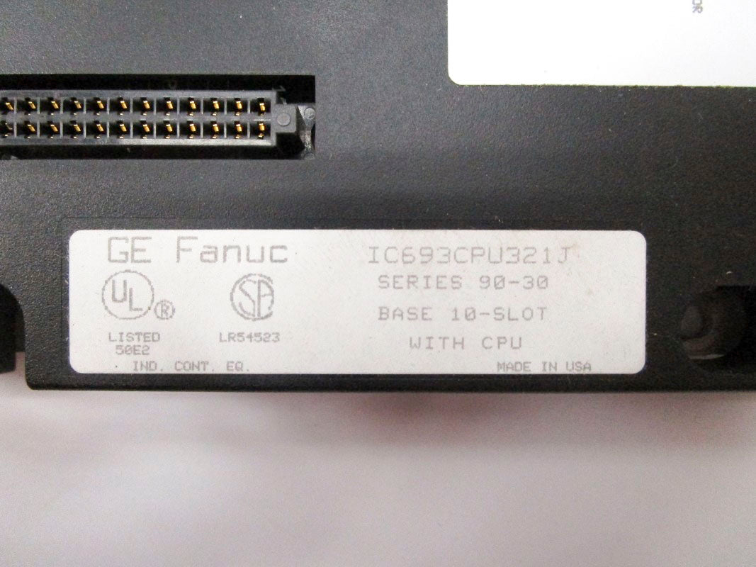 GE FANUC IC693CPU321J SER. 90-30 UNMP