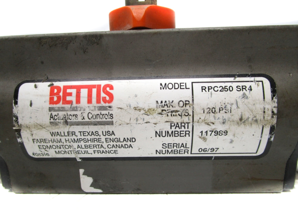 BETTIS RPC250 SR4 120PSI UNMP