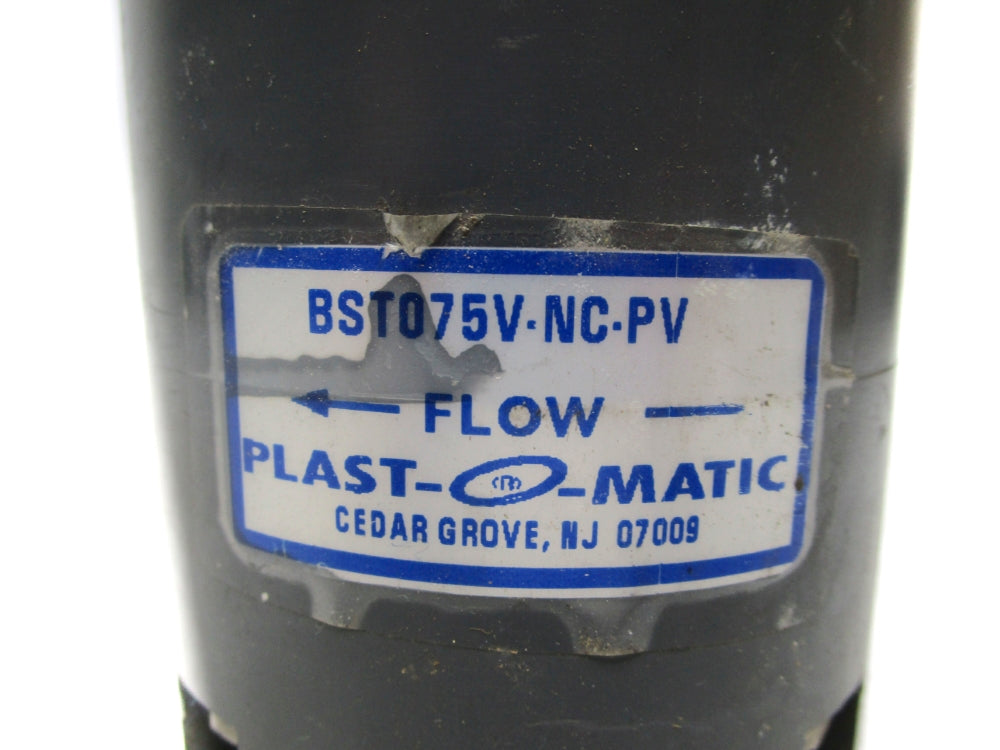 PLAST-O-MATIC BST075V-NC-PV UNMP
