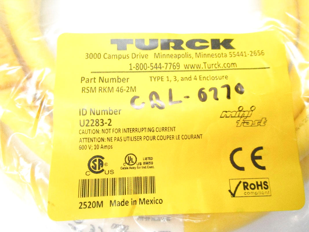 TURCK RSMRKM46-2M 600V 10A NSMP