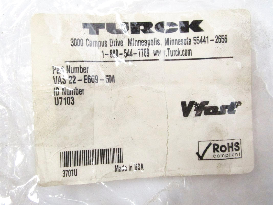 TURCK VAS22-E669-5M U7103 NSMP